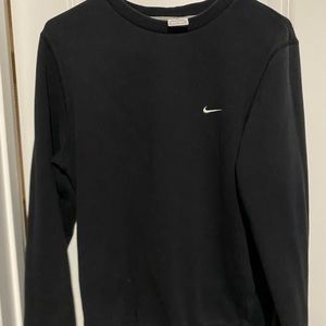 VINTAGE Men’s Nike Crew Neck Sweater Black Small